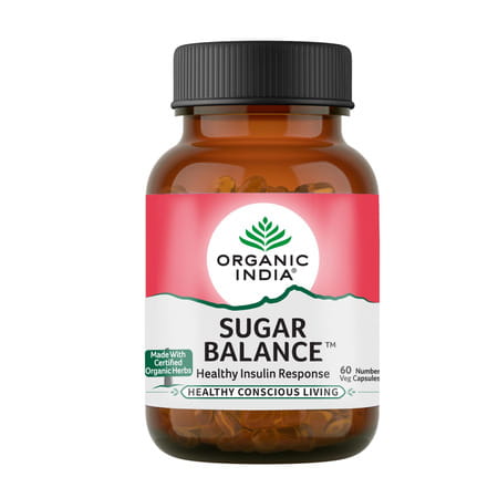 Organic India Sugar Balance Capsule 60