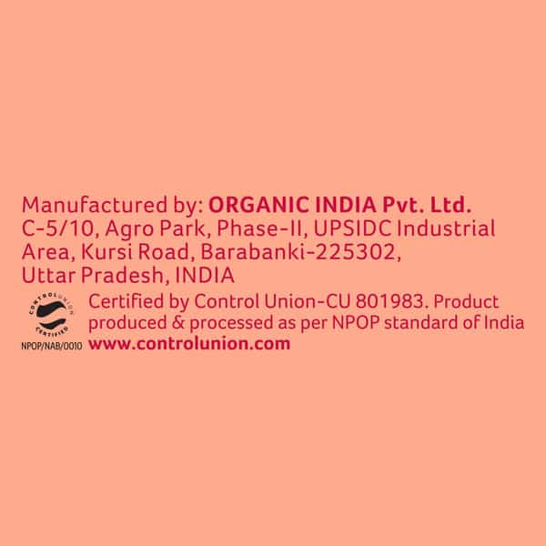 Organic India Sugar Balance Capsule 60