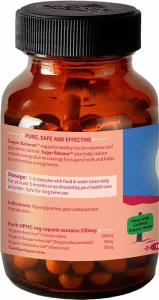Organic India Sugar Balance Capsule 60