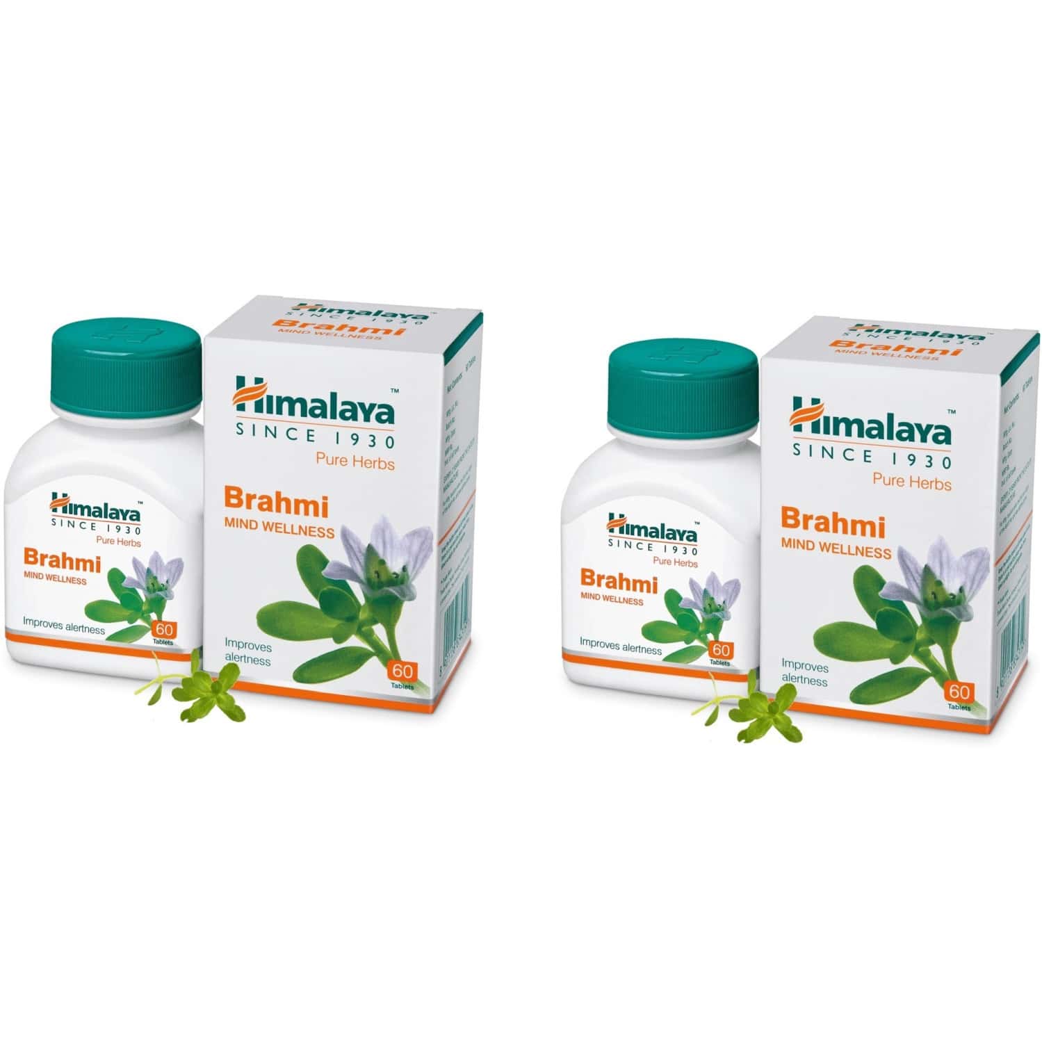 Himalaya Brahmi 60 X 2 120 Tablets Pack Of 2