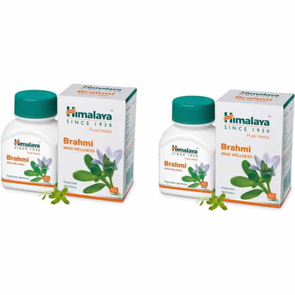 Himalaya Brahmi 60 X 2 120 Tablets Pack Of 2
