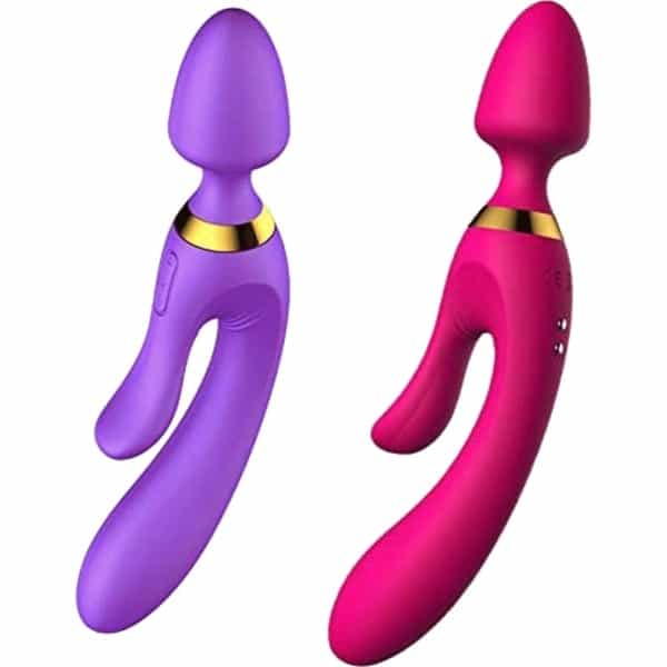 Triple Use Dapper Vibrator G Spot Clitoris Anal Dildo