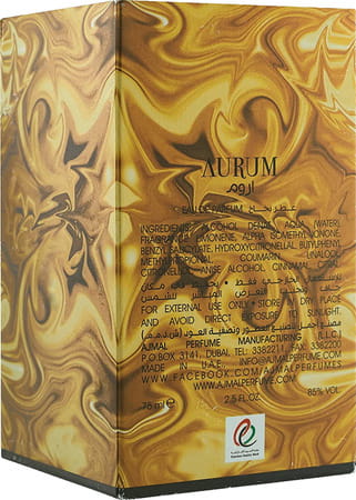 Ajmal Aurum Edp 75ml Perfume For Women And Colaba Mukhallat Cp Attar 14ml For Unisex