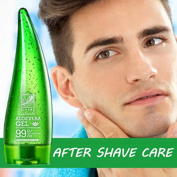Rivona Naturals 99% Pure & Organic Aloe Vera Gel For Face | Skin And Hair - 125 Ml