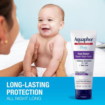 Aquaphor Baby Fast Relief Diaper Rash Cream 99 Gm