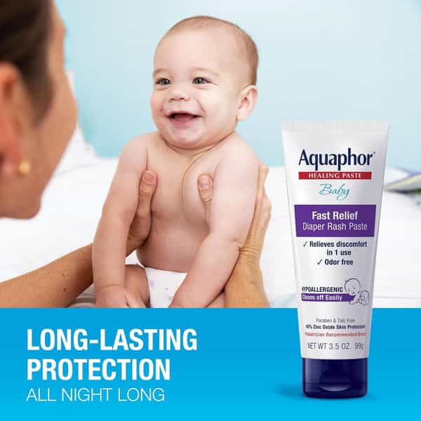Aquaphor Baby Fast Relief Diaper Rash Cream 99 Gm