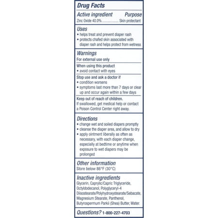 Aquaphor Baby Fast Relief Diaper Rash Cream 99 Gm