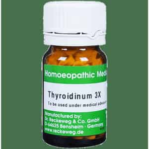 Dr. Reckeweg Thyroidinum Trituration Tablet 3x 20 No's