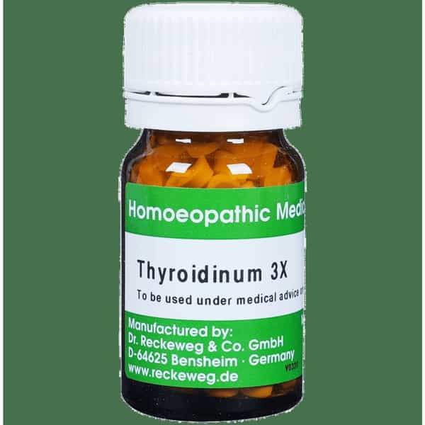 Dr. Reckeweg Thyroidinum Trituration Tablet 3X 20 No's