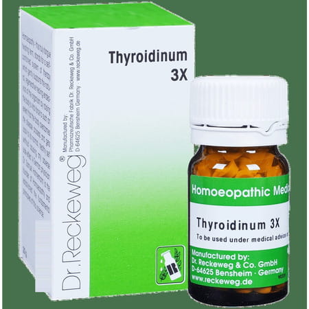 Dr. Reckeweg Thyroidinum Trituration Tablet 3X 20 No's