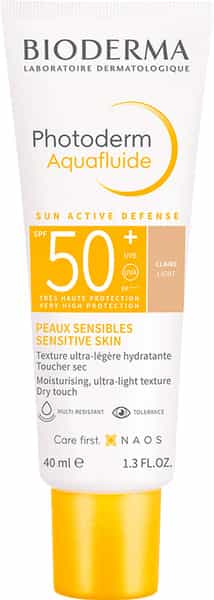 Bioderma Photoderm Aquafluide Spf 50+ Claire High Protection Water Resistant 40Ml