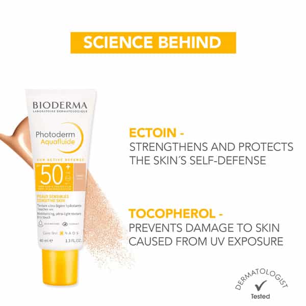 Bioderma Photoderm Aquafluide Spf 50+ Claire High Protection Water Resistant 40Ml