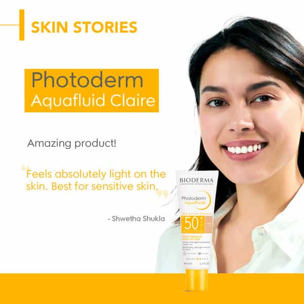 Bioderma Photoderm Aquafluide Spf 50+ Claire High Protection Water Resistant 40Ml