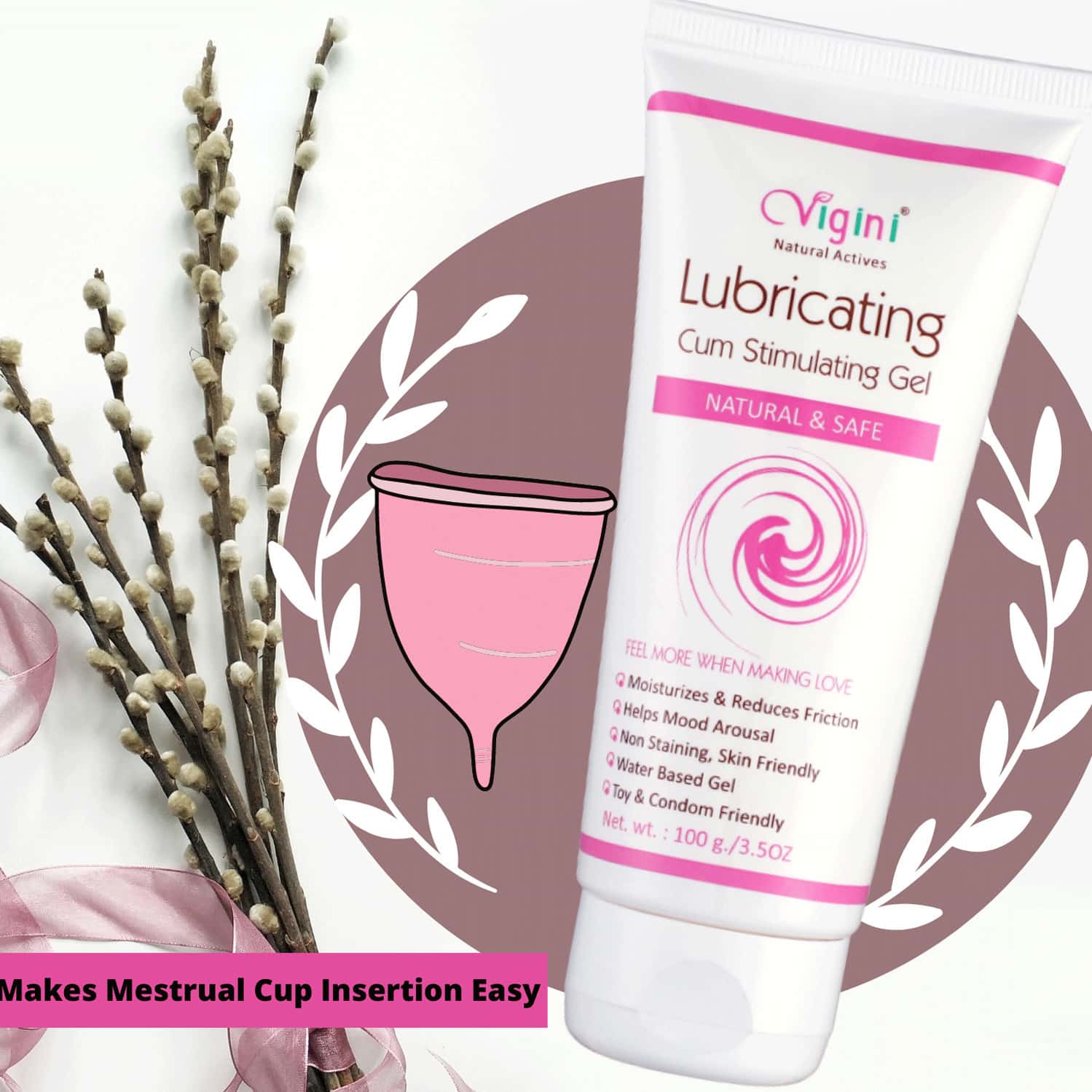 Buy VIGINI SENSUAL LUBRICANT LUBE LONG LASTING TIME INCREASE GEL NO