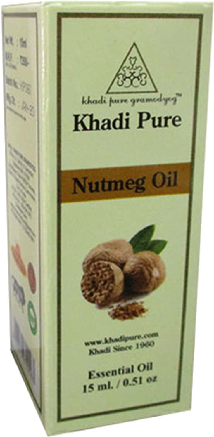 Khadi Pure Herbal Nutmeg Essential Oil - 15ml