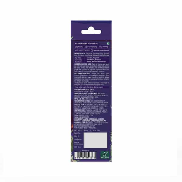 Fabessentails Nidra Perfume Oil - 10 Ml