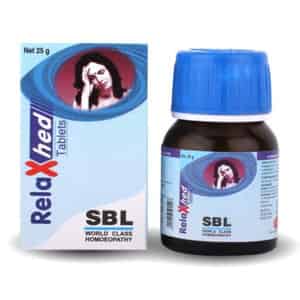 Sbl Relaxhed Tablet 25 Gm Pack Of 2