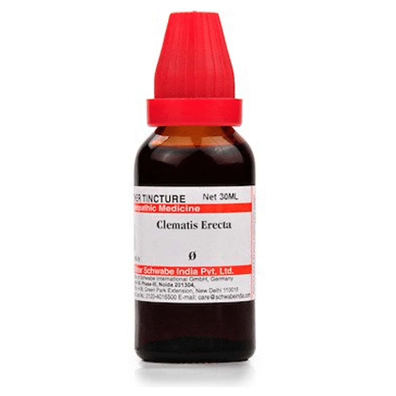 Dr. Willmar Schwabe India Clematis Erecta Mother Tincture Q 30 Ml