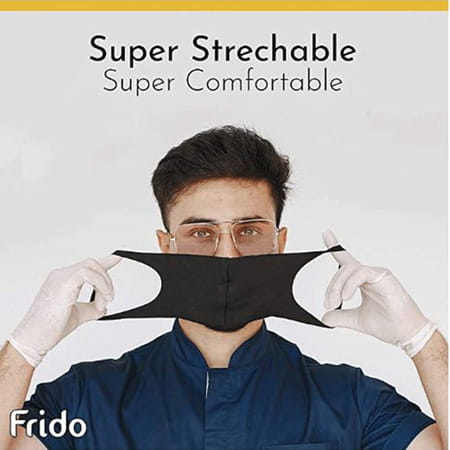 Arcatron Mobility Combo 5 Silver+ 5 Copper Treated Face Mask - Breathable & Stretchable - Washable