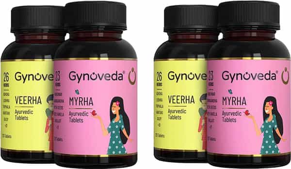 Gynoveda Pcos Pcod Ayurvedic Medicine For Heavy Flow Early Periods Acne Thyroid. 2 Month Pack