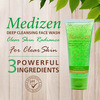 Medizen Deep Cleansing Face Wash 100 Ml | Neem & Aloe Vera | Paraben Free (Pack Of 3)