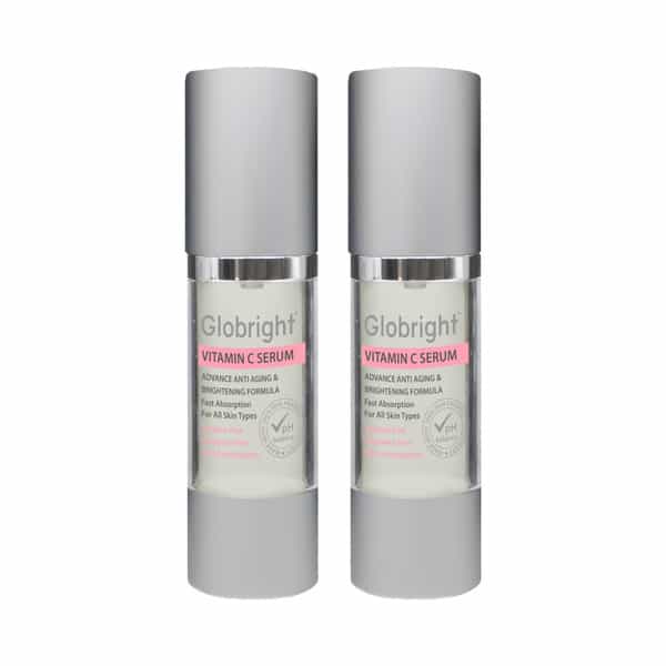 Globright Vitamin C Serum 30 Ml | With Witch Hazel | Paraben Free (Pack Of 4)