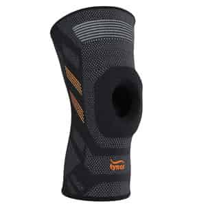 Tynor Knee Cap Air Open Patella Black & Orange Small 1 Unit