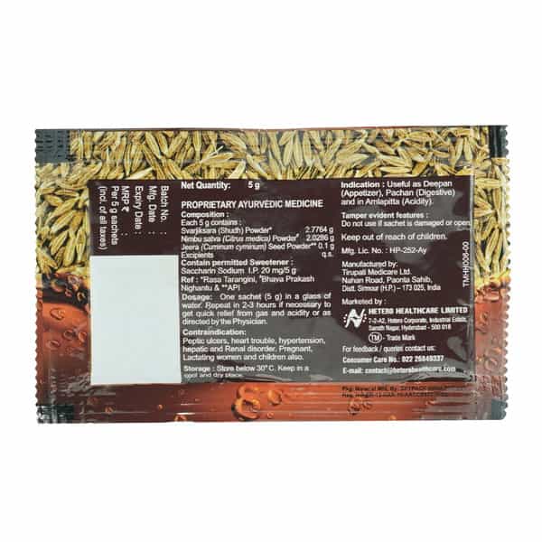 Jeerafast For Quick Relief From Acidity & Gas 5G Sachet