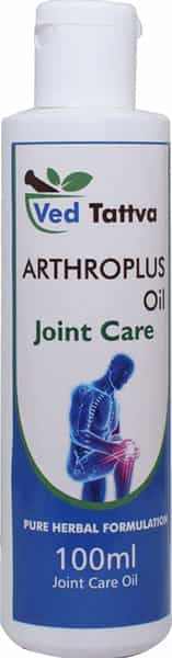 Ved Tattva Arthroplus Joint Care Oil | Herbal Joint Health Oil - 100Ml Oil (Pack Of 2)