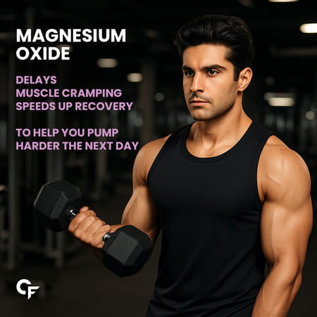 Carbamide Forte Chelated Magnesium Citrate Oxide Supplement | Support Bone Muscle & Nerve - 120 Tabs