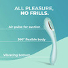 Mschief Virtuoso Turquoise Multiple Modes Bent Angle | Vibrating Body Massager| Waterproof