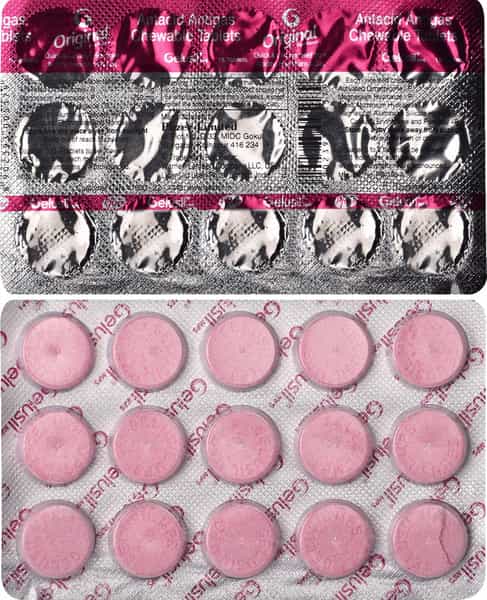 Gelusil Mps Original Mint Flavour Strip Of 15 Tablets