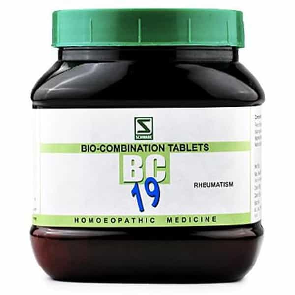 Dr. Willmar Schwabe India Bio-Combination 19 (Bc 19) Tablet 550 No's