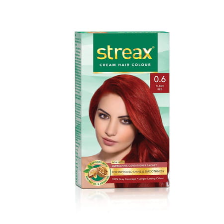 Regular Cream Hair Color | Flame Red Pack Of 1