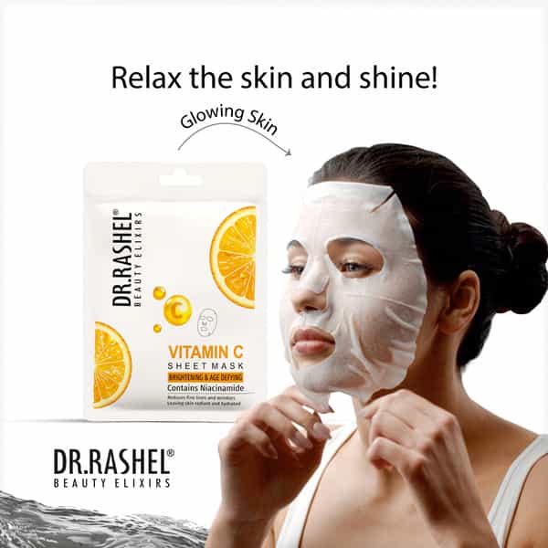 Dr Rashel Vitamin C Sheet Mask 2 Nos