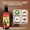 Baidyanath Mahabhringraj Pure Ayurvedic Hair Oil | No Added Chemicals & Fragrance - 100Ml