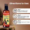 Baidyanath Mahabhringraj Pure Ayurvedic Hair Oil | No Added Chemicals & Fragrance - 100Ml