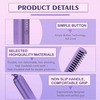 Ktein Wireless Hair Styling Comb Magic - Versatile Electric Mini Straightener