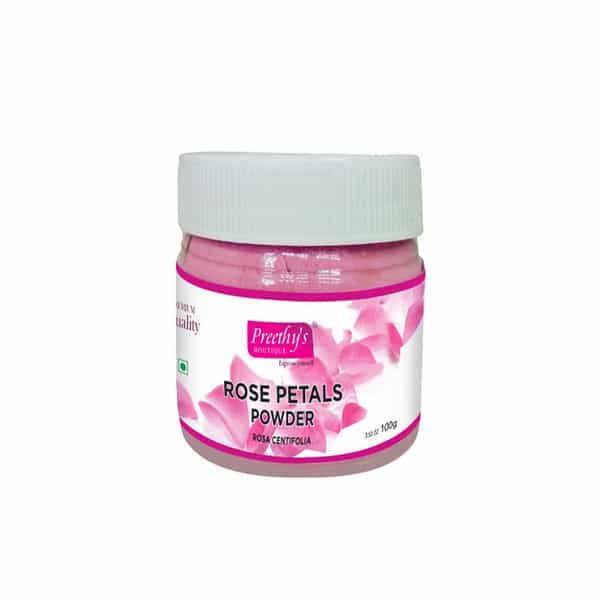 Preethy's Boutique Rose Petals Powder 100Gm