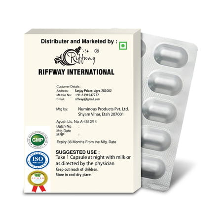 Force One Men Wellness Capsule To Ensure Effective Results - 100% Ayurvedic (10 Capsules)