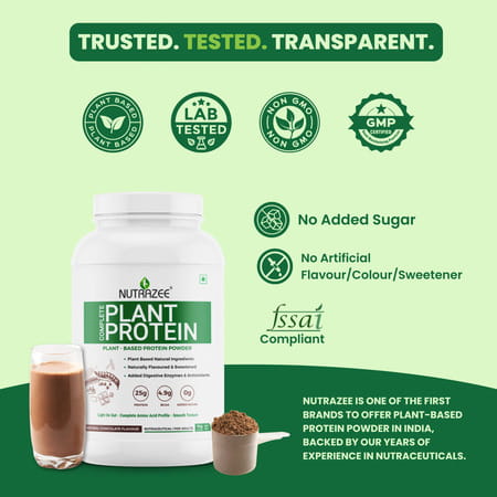 Nutrazee 100% Plant Protein Powder Vegan (1kg)