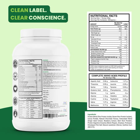 Nutrazee 100% Plant Protein Powder Vegan (1kg)