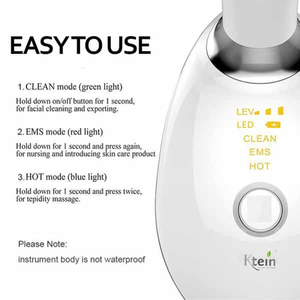 Ktein Wrinkle Remover Machine For Face | Firming Wrinkle Device For Neck & Face - (1 Unit)