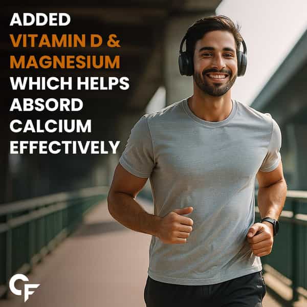 Carbamide Forte Calcium With Magnesium Zinc Vitamin D K2 & B12 60 Tablets