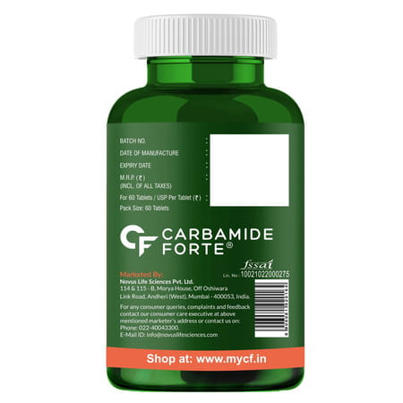 Carbamide Forte Calcium With Magnesium Zinc Vitamin D K2 & B12 60 Tablets