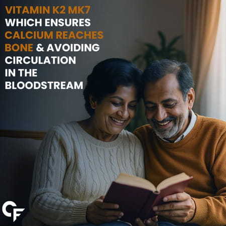 Carbamide Forte Calcium With Magnesium Zinc Vitamin D K2 & B12 60 Tablets