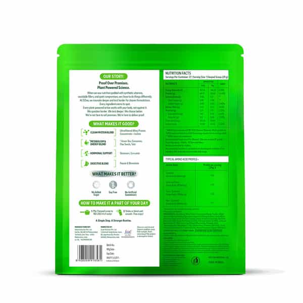 Oziva Protein & Herbs | For Women | Mango | For Better Metabolism & Skin | 400 Gm