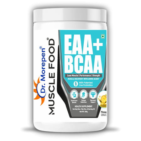 Dr. Morepen Muscle Food Eaa+Bcaa Pineapple 450g