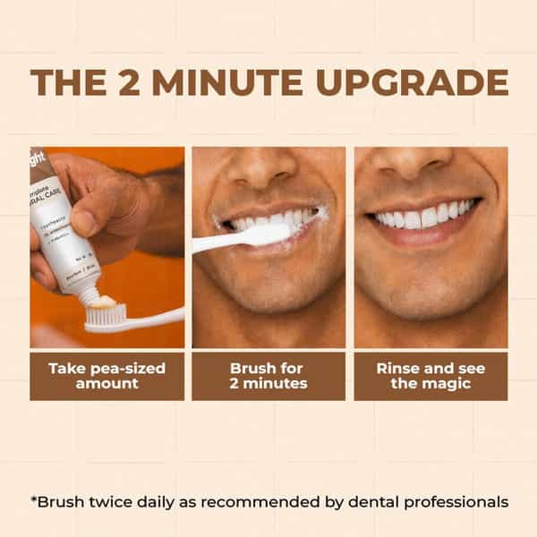 Bourbon Mint Teeth Whitening Toothpaste | 5% Hap + Nha| Fresh Breath & Enamel Care|Sls Free| 100G