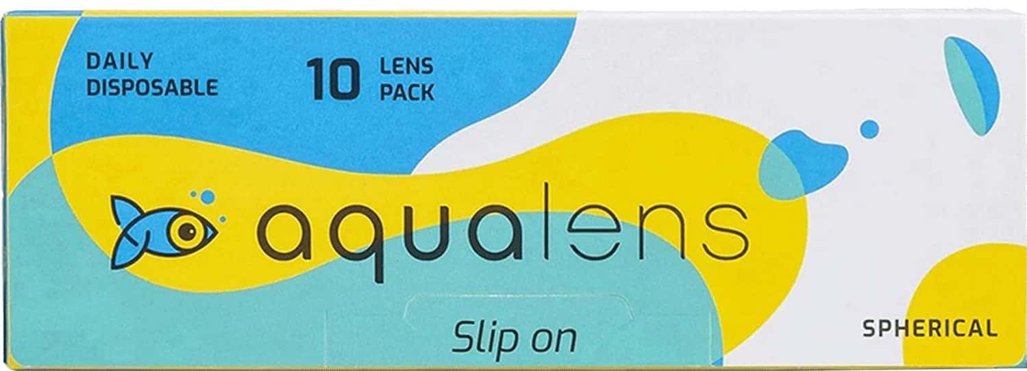 Aqualens Daily Disposable Contact Lenses (10 Lenses/Box) (-4)